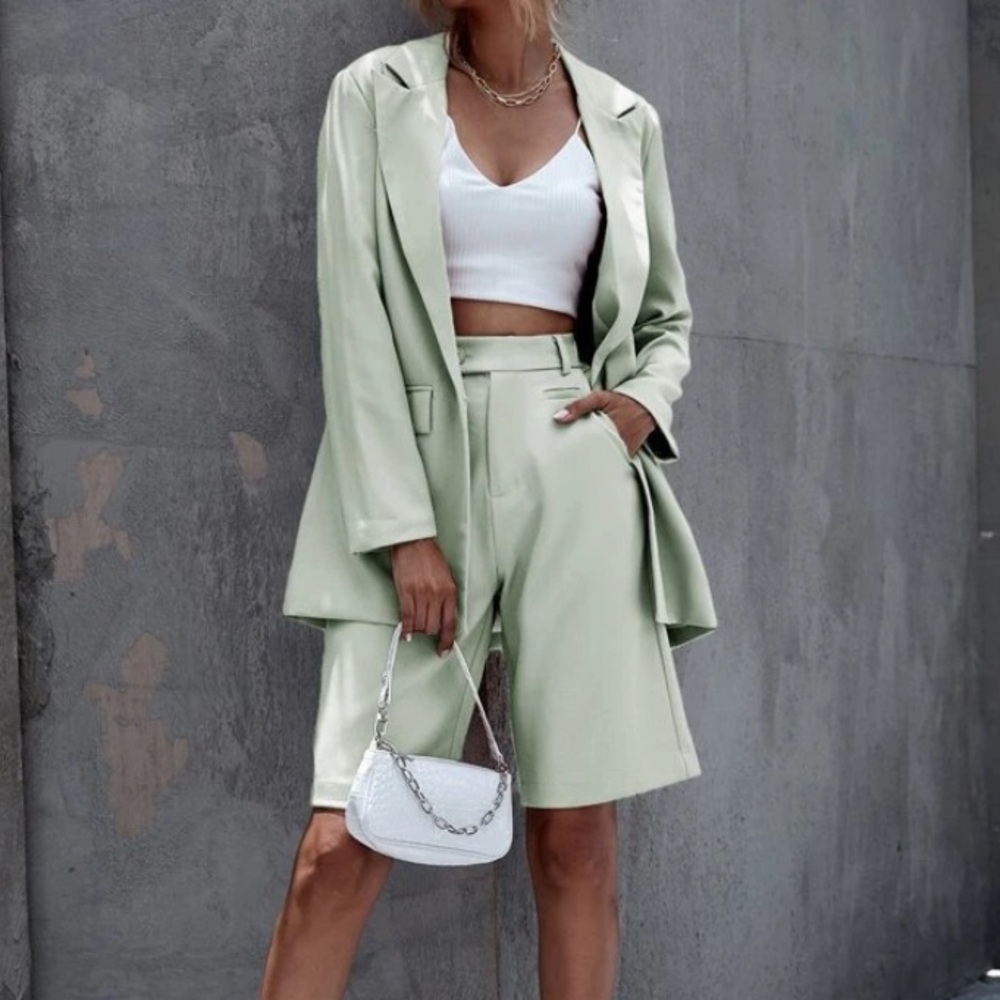Sage Green Suit Set